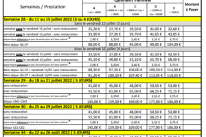 Fiche d'inscritpiton été 2022
